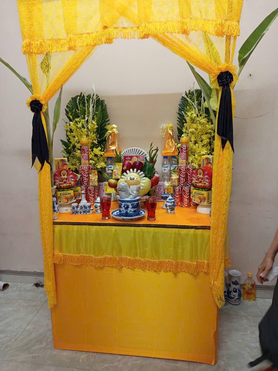 Không gian tang lễ tại Nhà tang lễ Đông Anh